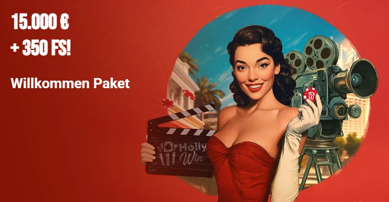 HollyWin Casino Banner Mobile