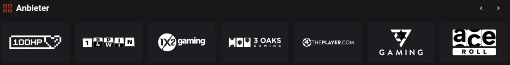 Hollywin Casino Spieleanbieter
